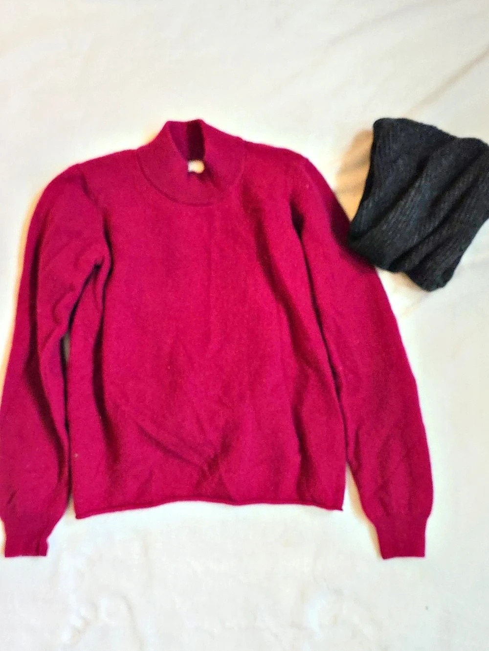 michelle mason Wool Blend Turtleneck Sweater